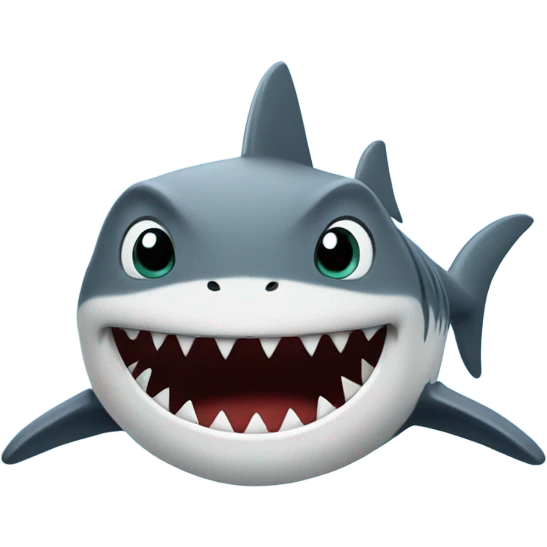 Shark shruging  emoji