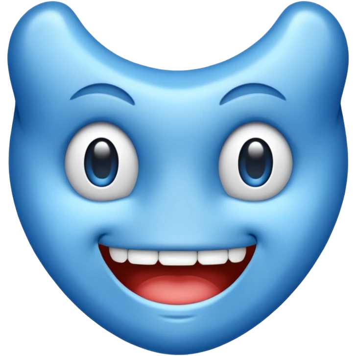 diş mavi  emoji