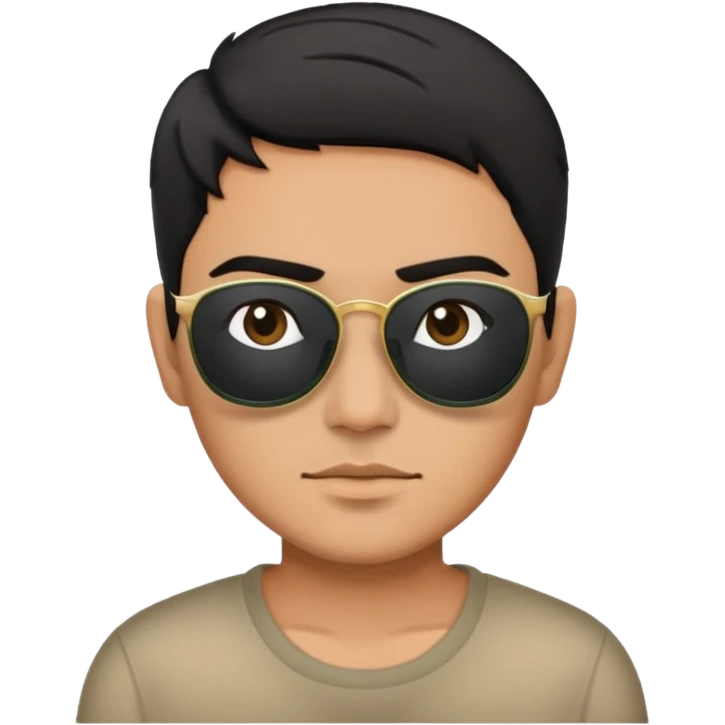 Mexican with dark shades  emoji