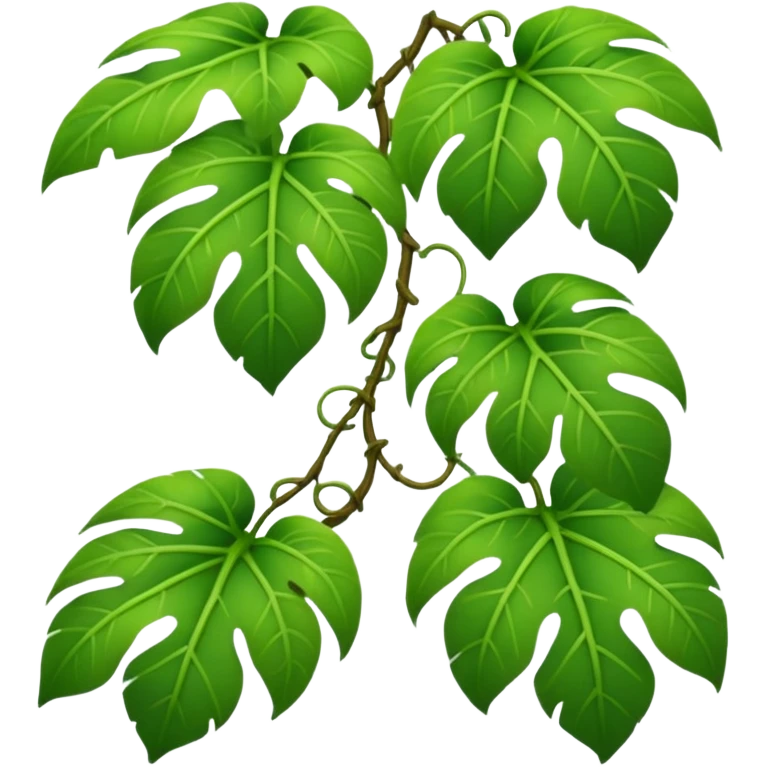 Vine in jungle emoji