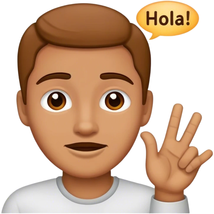 Hola emoji