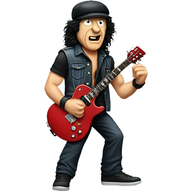 Brian Johnson ACDC emoji