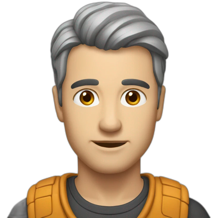 Кіт чорно білий emoji