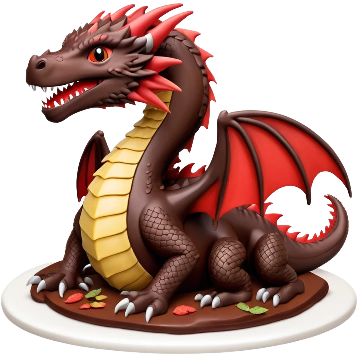 Game of thrones drogon cake emoji