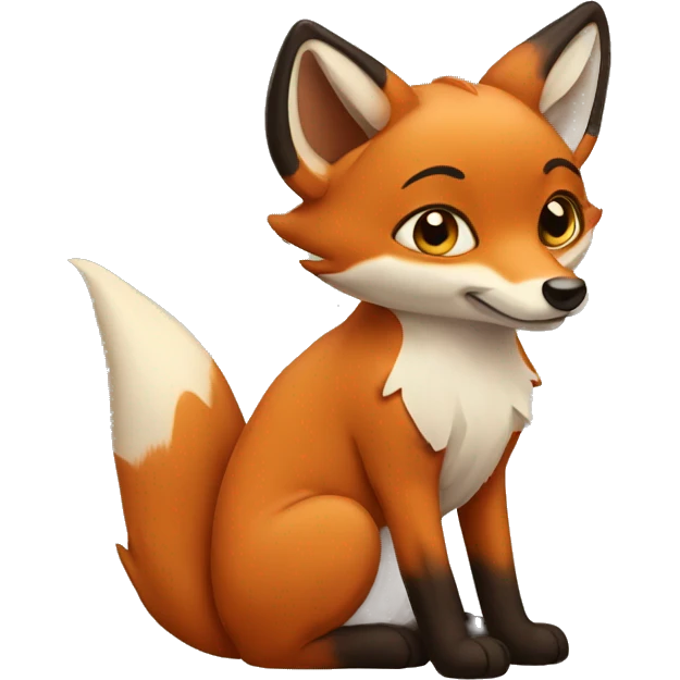 little foxes emoji
