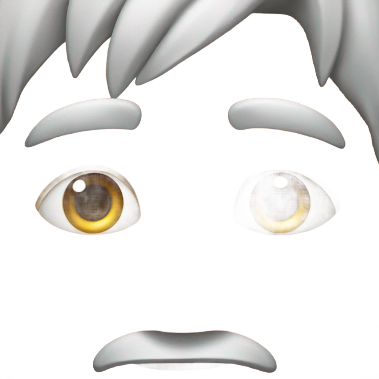 Weary face emoji