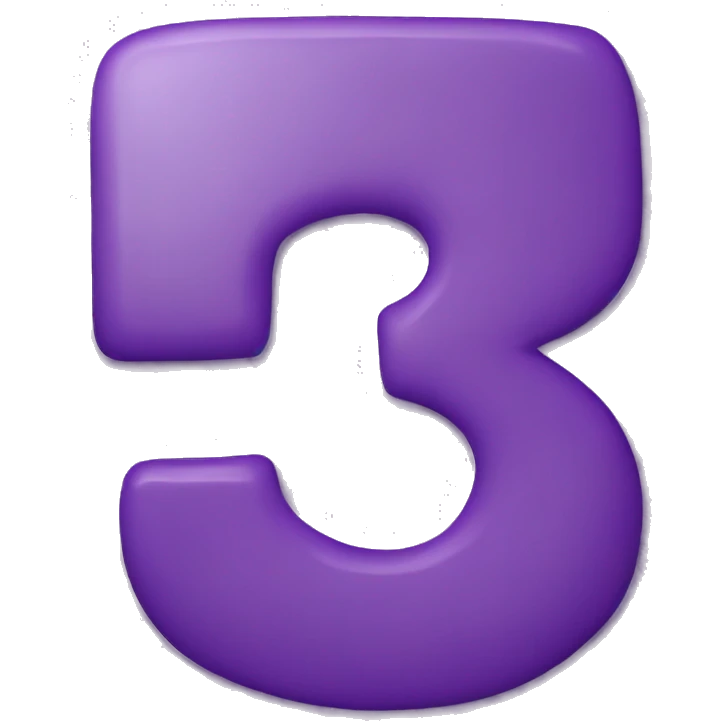 purple number 100 emoji