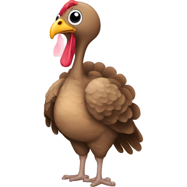 Turkey in pajamas emoji