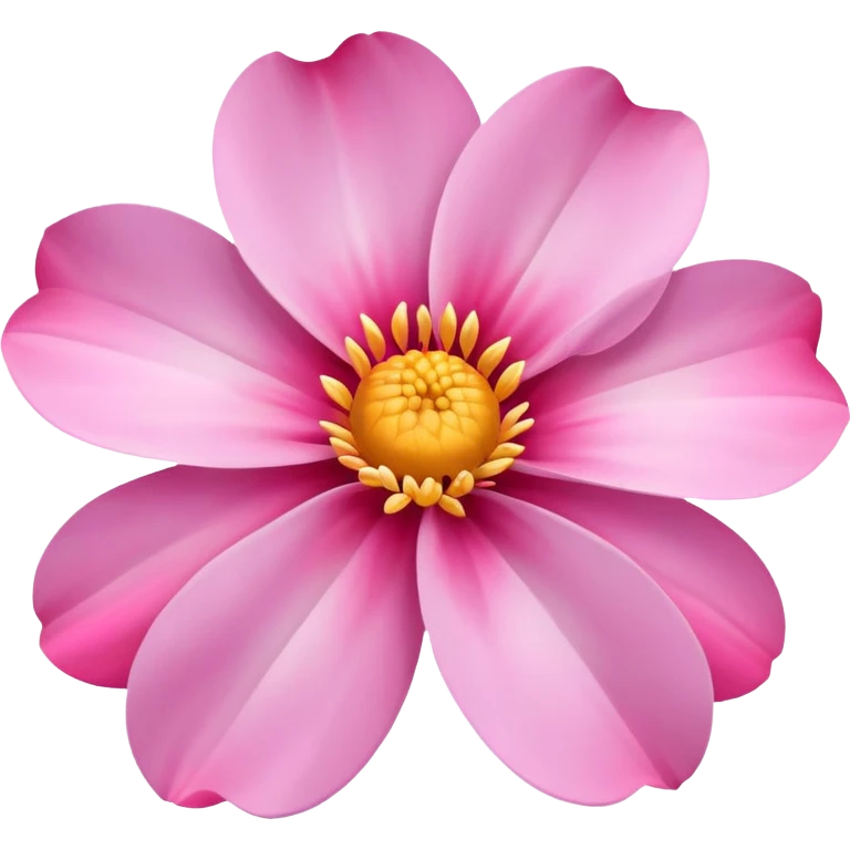 Pink flower emoji