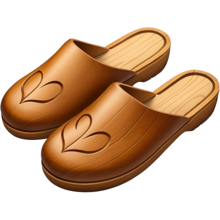  wooden slippers emoji