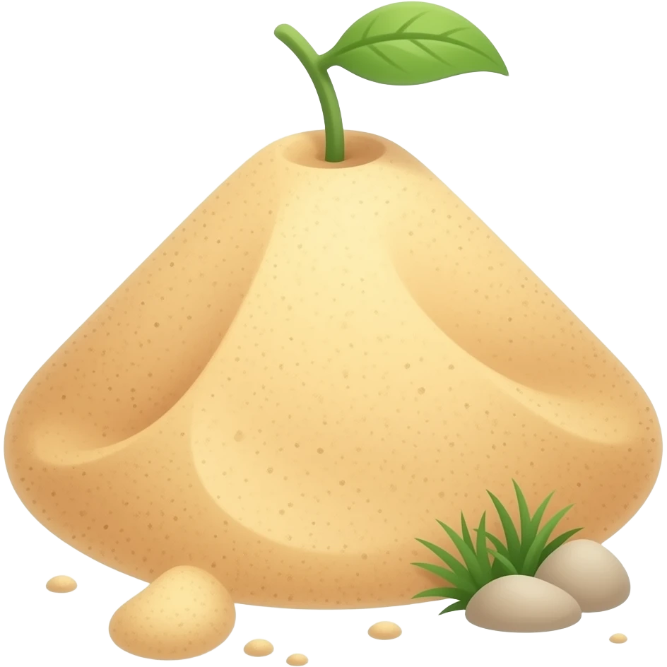 sand emoji