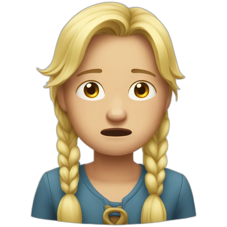 halland crying emoji