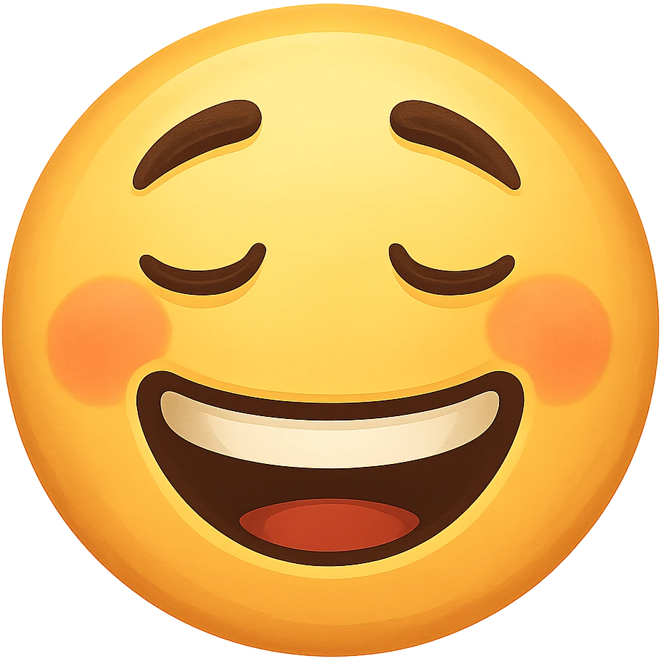 emoji representing the emotion of 'nostaljoy', a creative blend of, remove background emoji