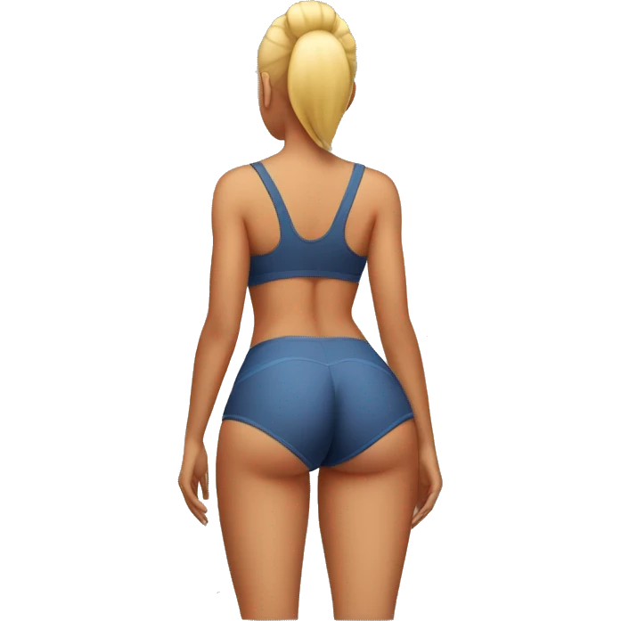 Butt workout emoji