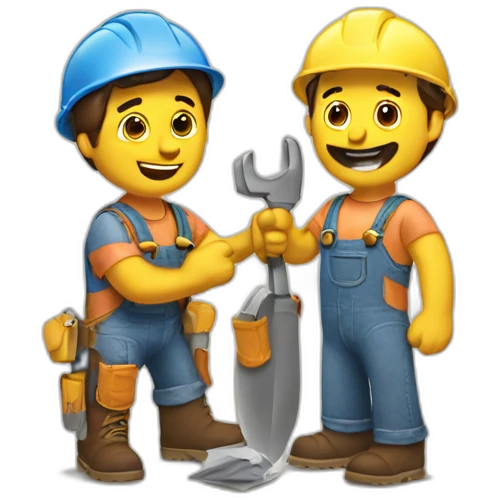 bob the builder fixing his marriage emoji