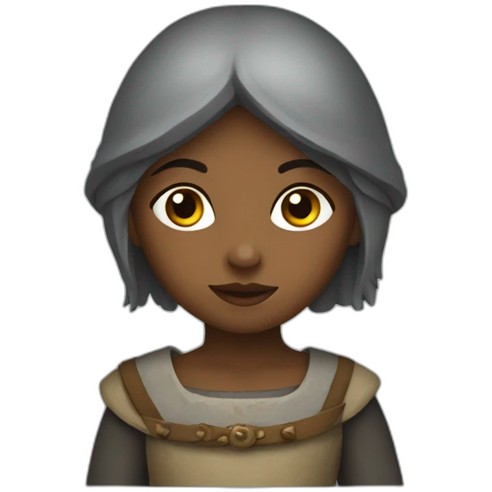 medieval girl emoji