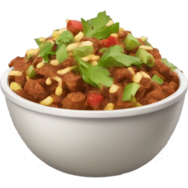 Chipotle bowl emoji
