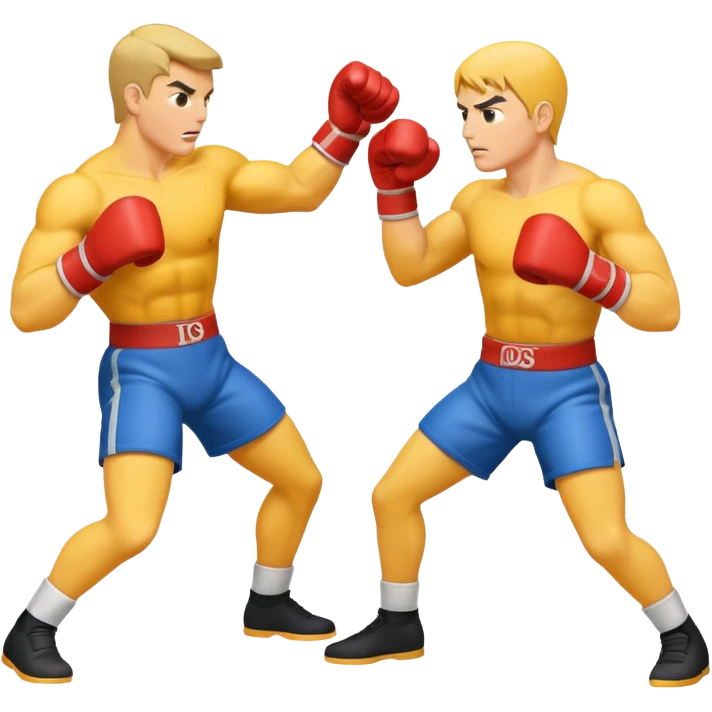 fight cartoon emoji