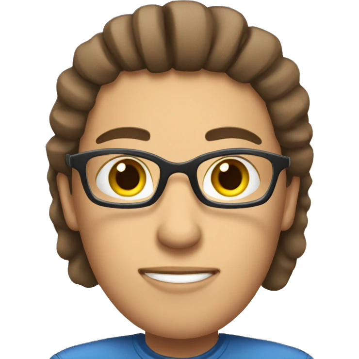 Person in a wheelchair with straight brown hair reading a book emoji
