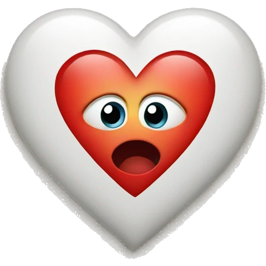 Heart with heart eye  emoji