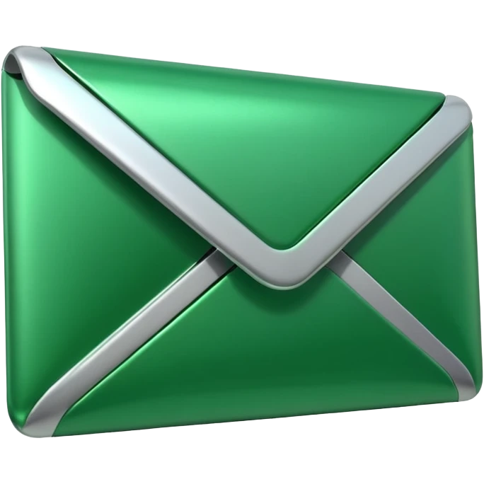 green mail icon emoji