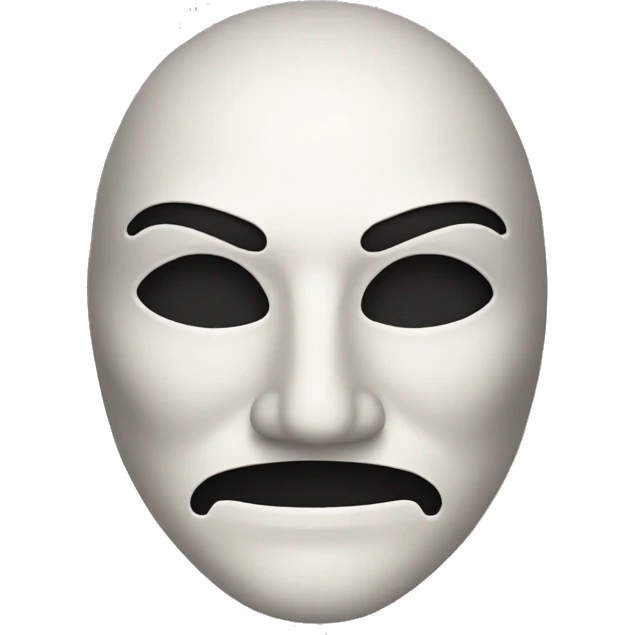anonymous mask emoji