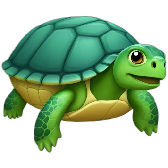 Mebappe turtle emoji