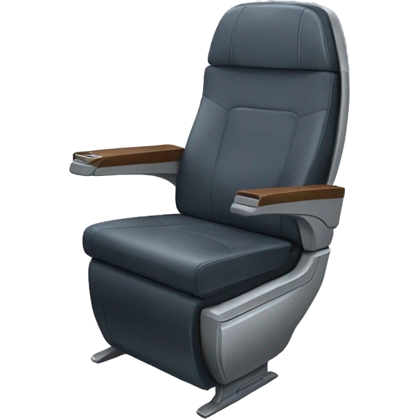 Business class seat emoji