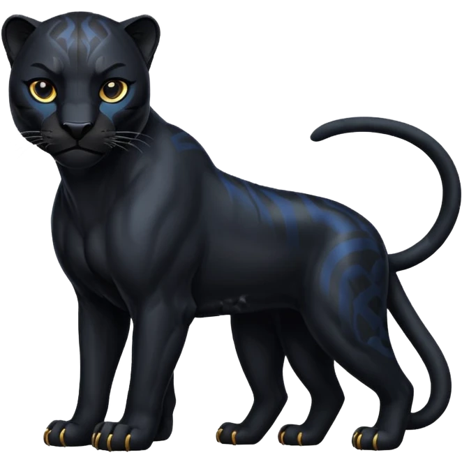 Panthère noire Bagheera emoji