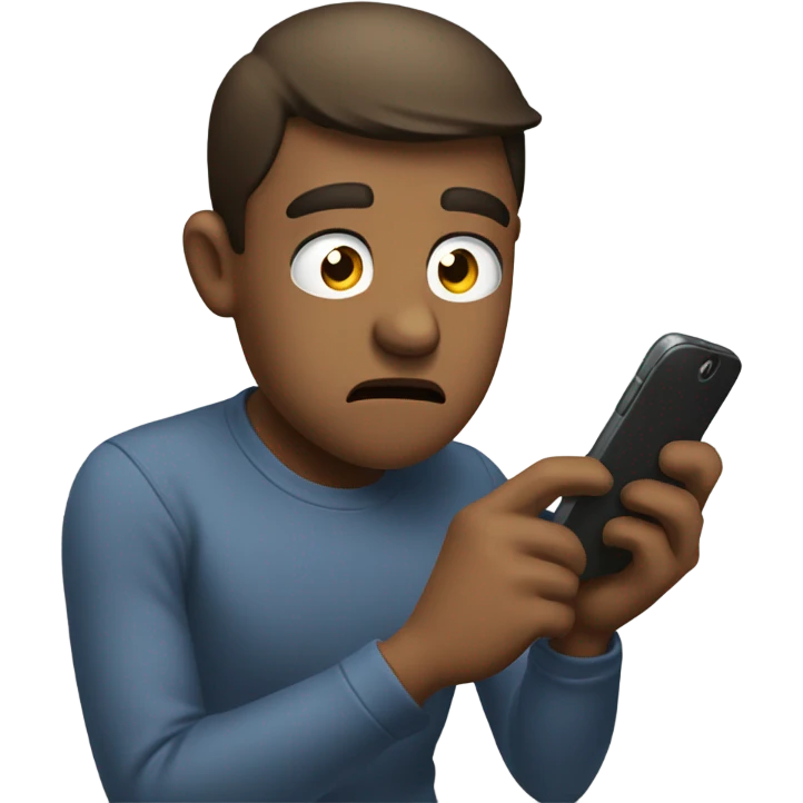 Terrible call  emoji
