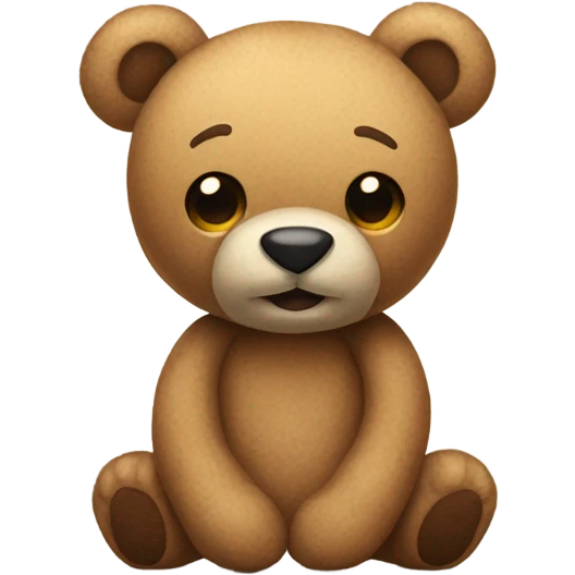 Teddy bear emoji