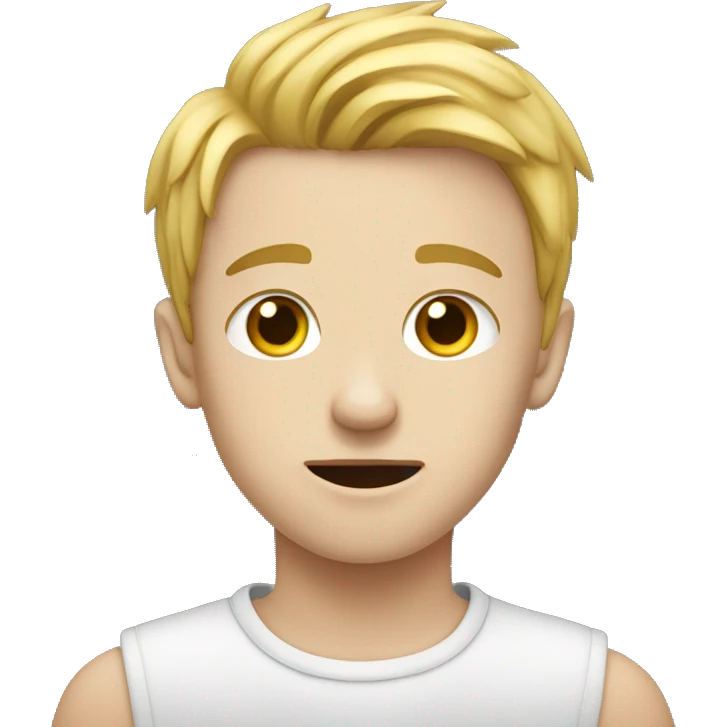 a white kid with a crytoledger emoji