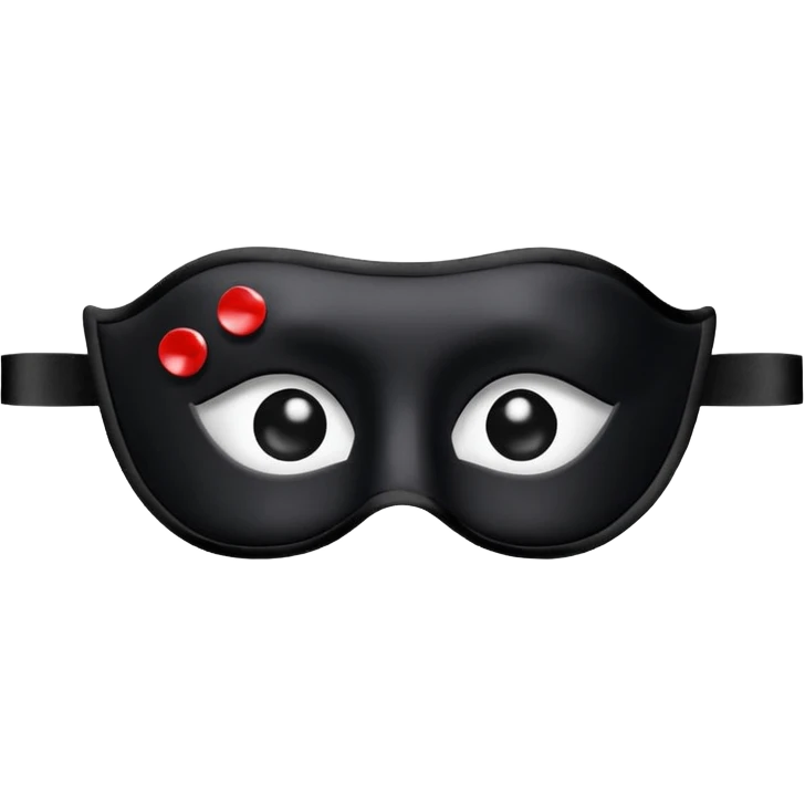Domino eye mask just the eye mask. I like the 4th but a different style emoji