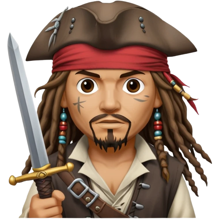 Capitan Jack sparrow emoji
