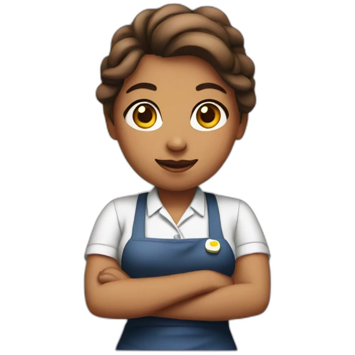 waitress emoji