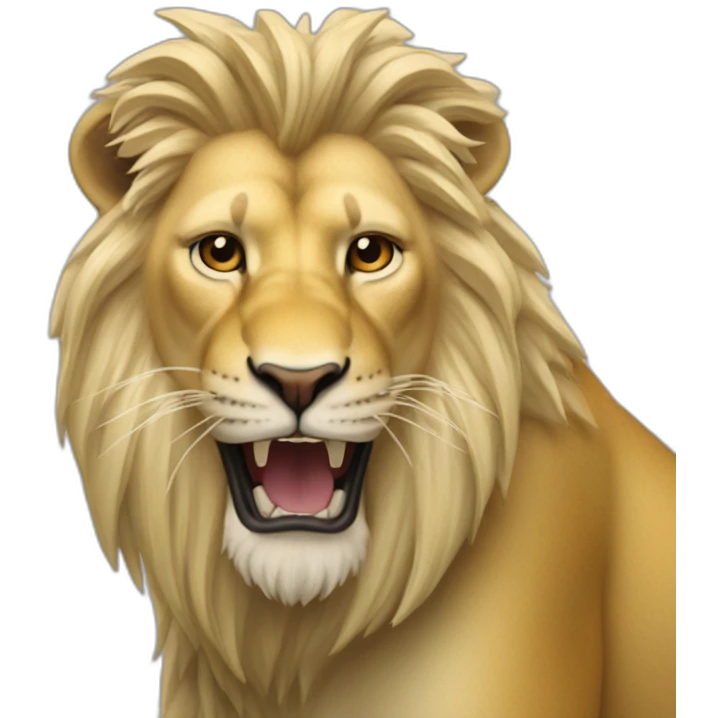 erling braut haaland as a lion emoji