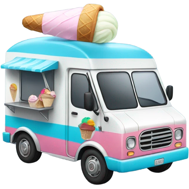 Ice cream truck  emoji