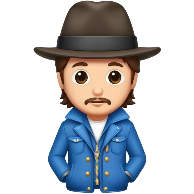 zucchero sugar fornaciari wearing a hat in a jacket emoji