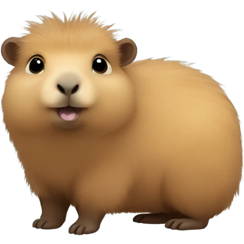 Baby capybara emoji