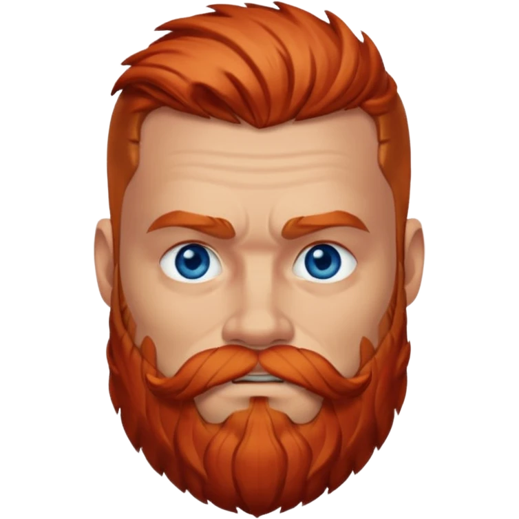 Viking rouge  emoji
