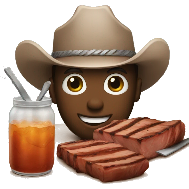 Texas barbecue  emoji