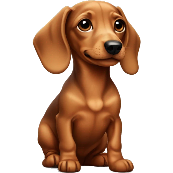 dachshund puppy  emoji