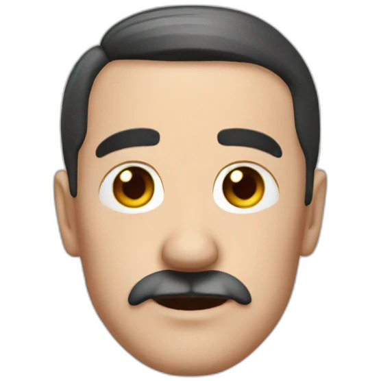 Adolf face emoji