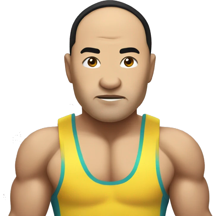 Kazakh arm-wrestler emoji