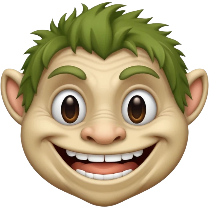 Troll face emoji