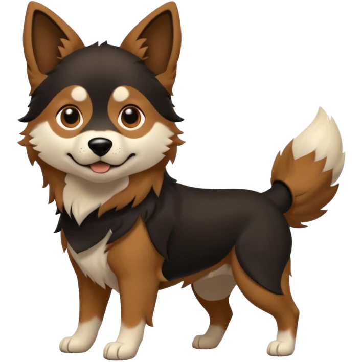 dog loki dynamic pose emoji