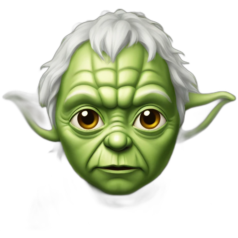 yoda　face emoji