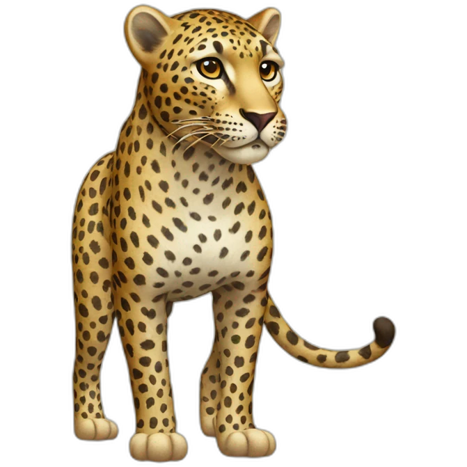 Leopard Full Body emoji