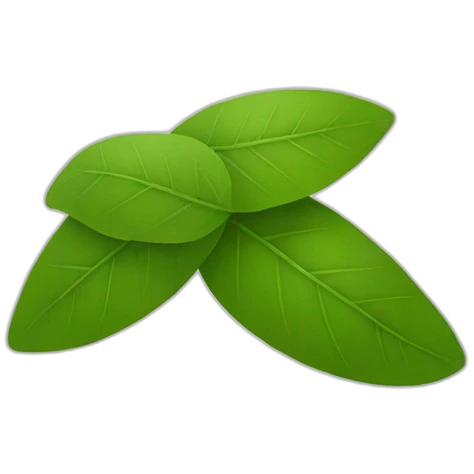 Coca leaves emoji