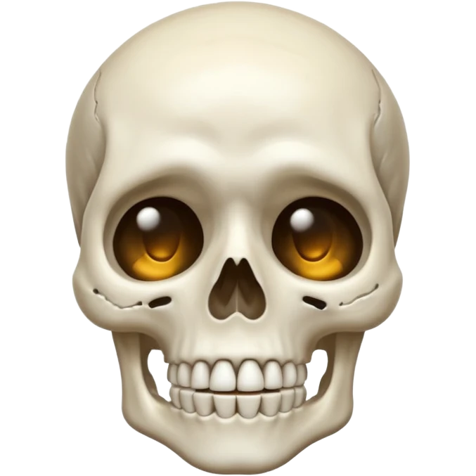 Squelette qui pleure emoji